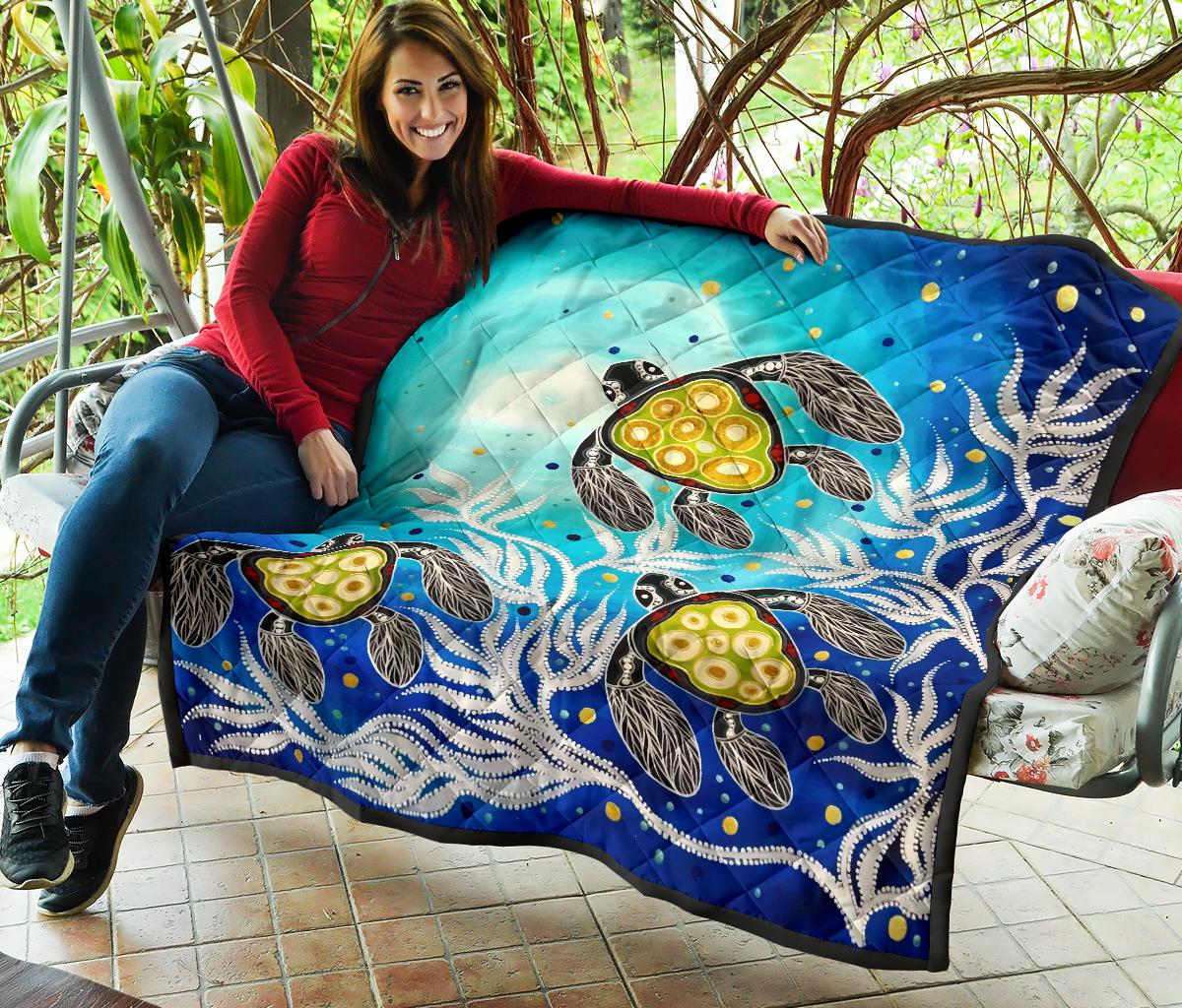 premium-quilt-aboriginal-turtle-art-quilt-set-towards-the-light
