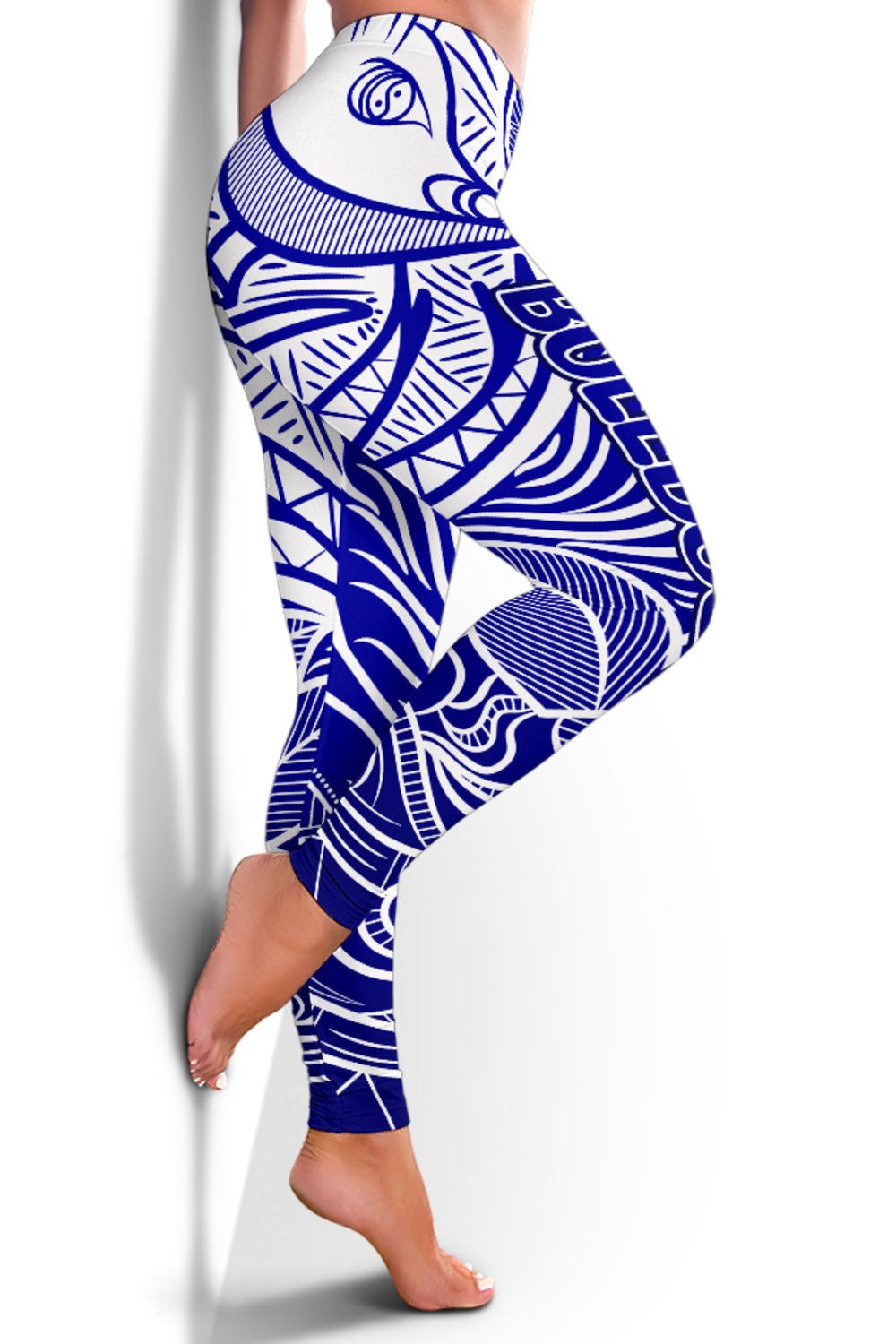 bulldogs-womens-leggings-tribal-style