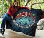 new-zealand-premium-quilt-polynesian-ohana-turtle-hibiscus-mother-son