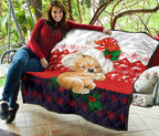 christmas-premium-quilts-koala-coverlets-kangaroo-symbol-snowflakes