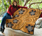 aboriginal-premium-quilt-indigenous-turtle-gold-version