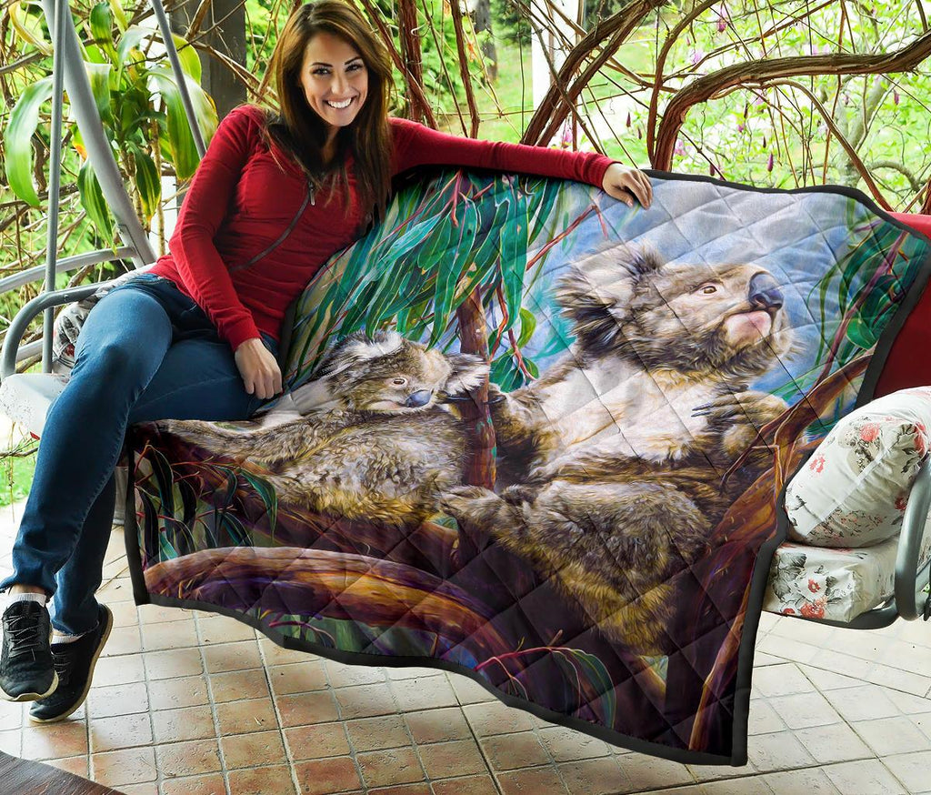 premium-quilt-koala-and-joey-quilt-3d-art