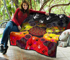 aboriginal-premium-quilt-indigenous-circle-dot-painting-hand-art
