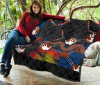 aboriginal-premium-quilt-australian-boomerang-and-snake-indigenous-art