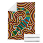 aboriginal-premium-blanket-lizard-dot-painting-patterns