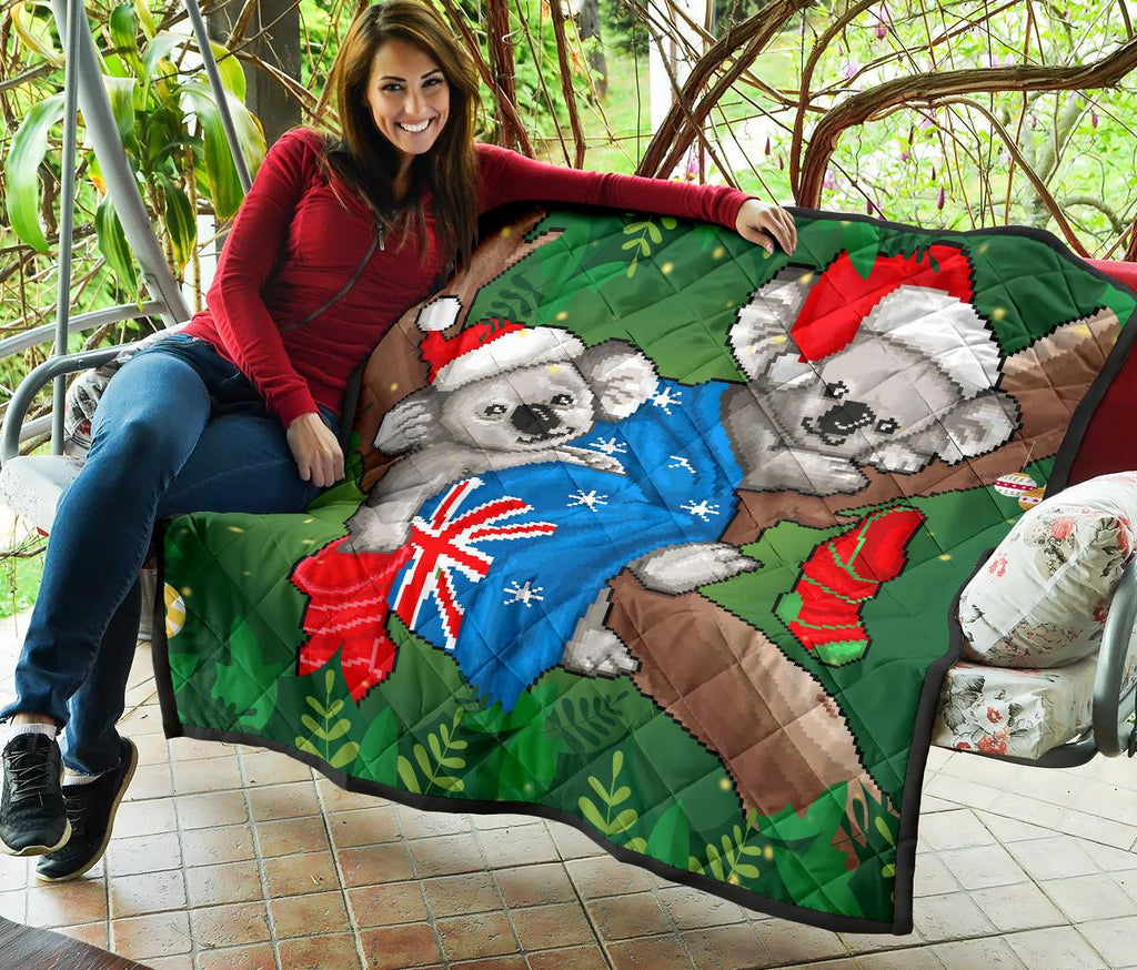 christmas-premium-quilt-australia-flag-with-koala-ugly-christmas