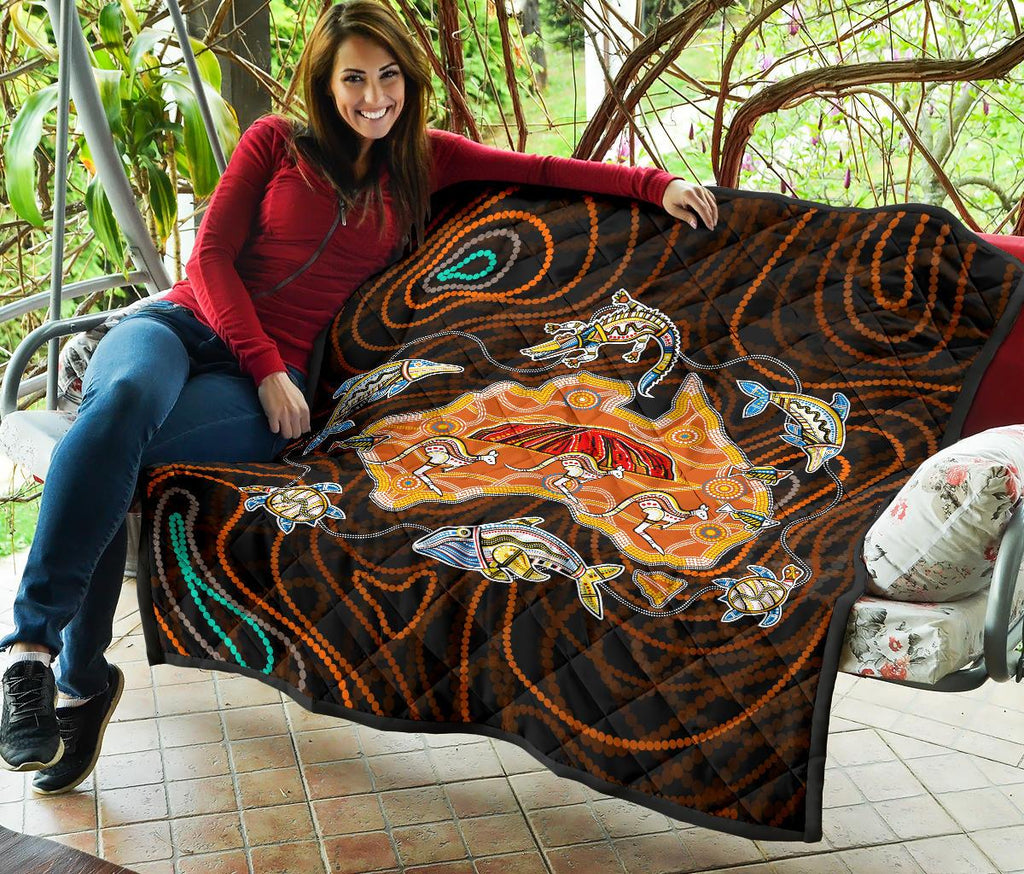 premium-quilt-australia-map-aboriginal-animals-quilt