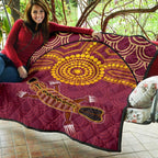aboriginal-premium-quilt-aboriginal-platypus