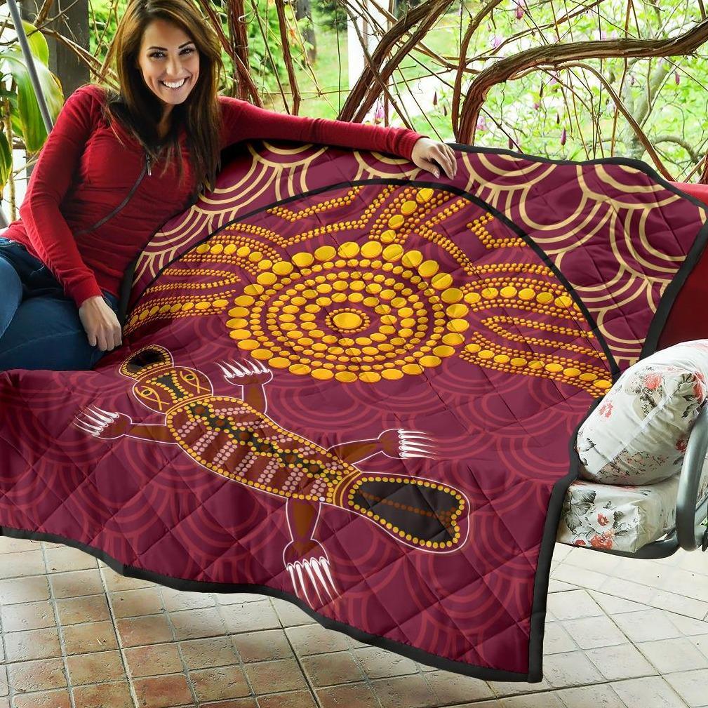 aboriginal-premium-quilt-aboriginal-platypus
