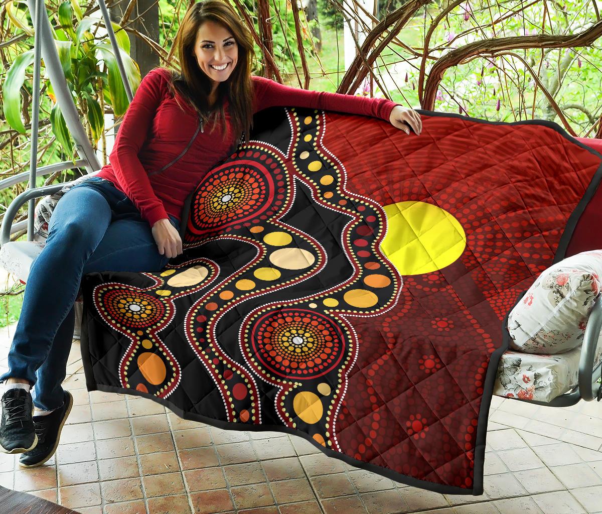 aboriginal-premium-quilt-australia-aboriginal-lives-matter-flag-circle-dot-painting-art-quilt