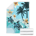new-zealand-premium-blanket-blue-turtle-hibiscus