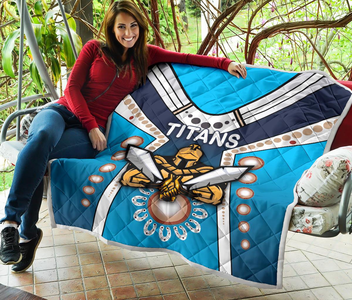 gold-coast-premium-quilt-titans-gladiator-simple-indigenous