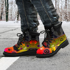 aboriginal-all-season-boots-indigenous-circle-dot-painting-hand-art