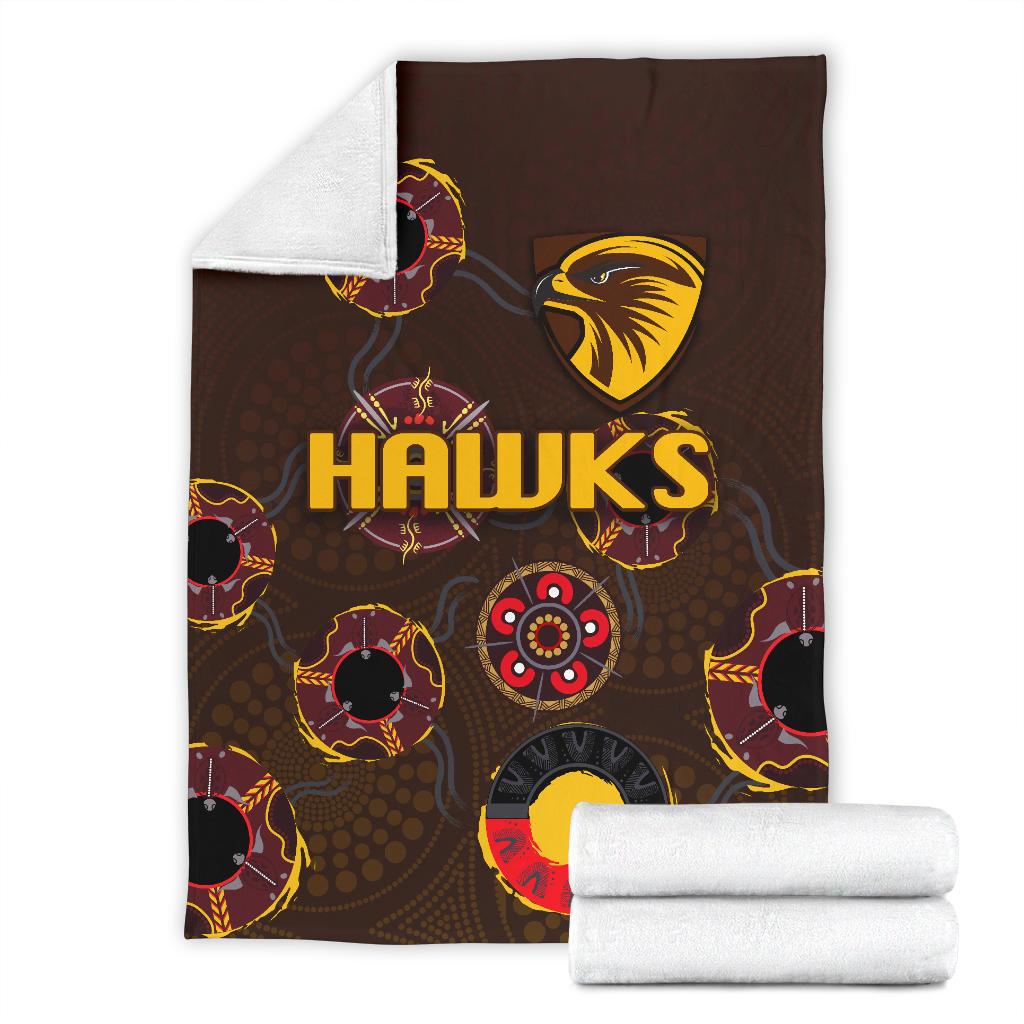 hawthorn-premium-blanket-hawks-indigenous-brown