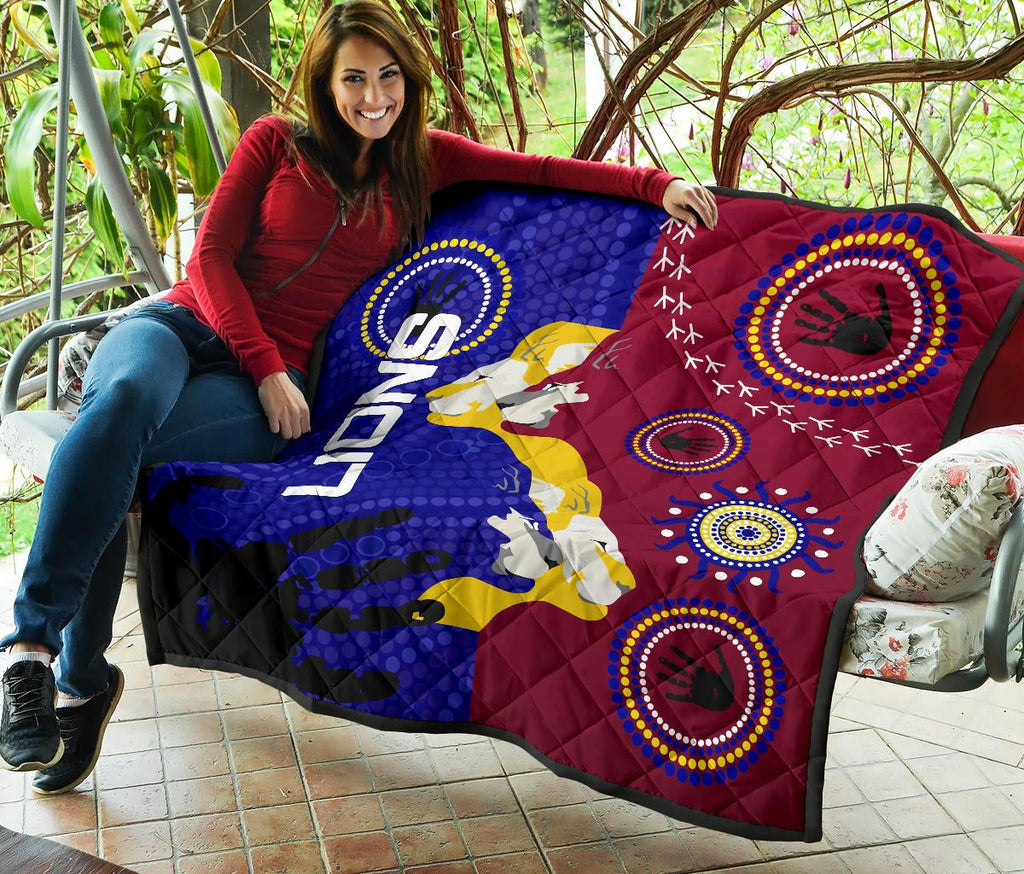 naidoc-brisbane-lions-premium-quilt-indigenous-style