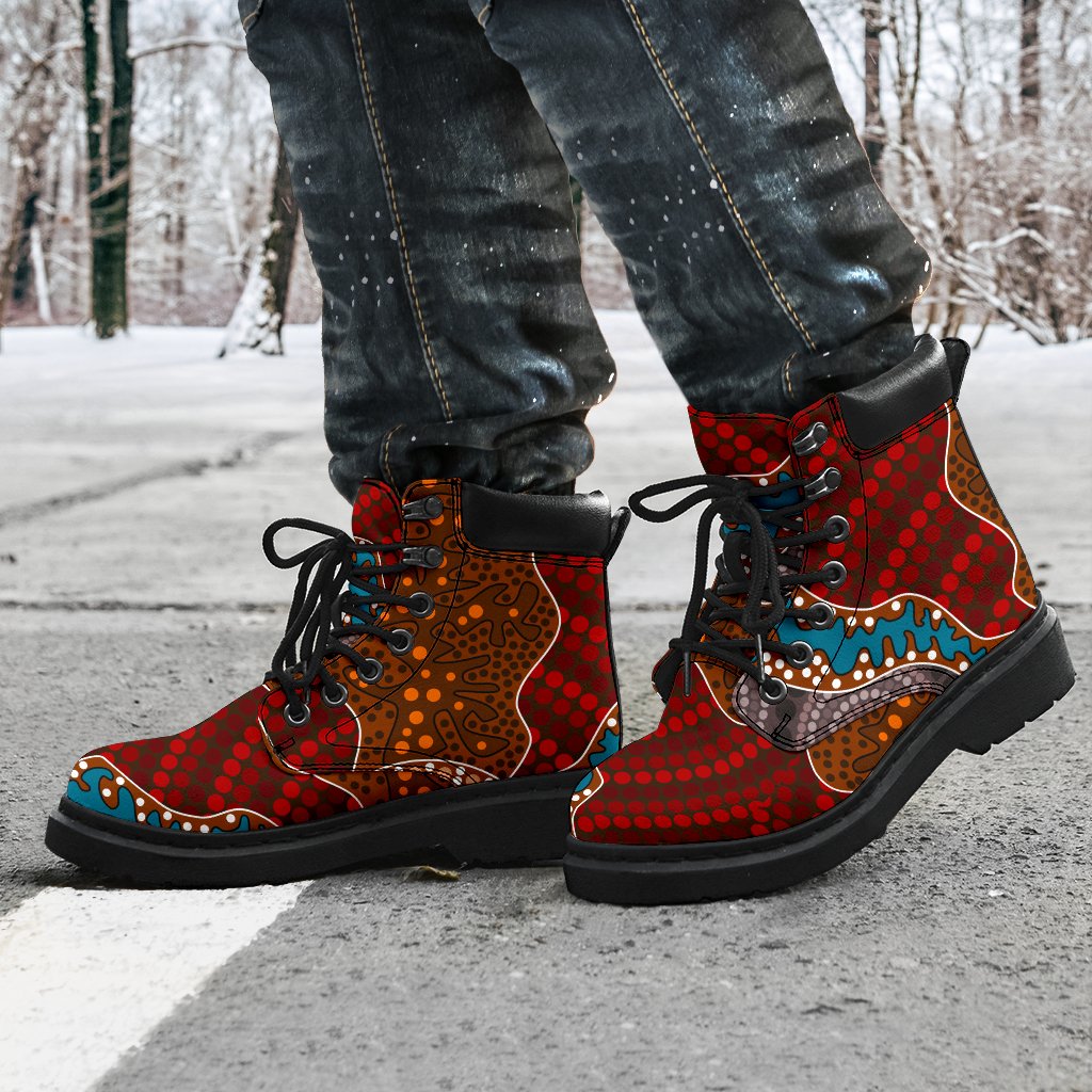 aboriginal-boots-dot-painting-all-season-ver06
