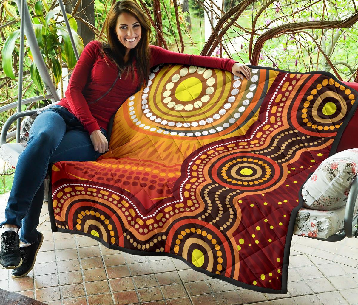 aboriginal-premium-quilt-sunrise-aboriginal-art