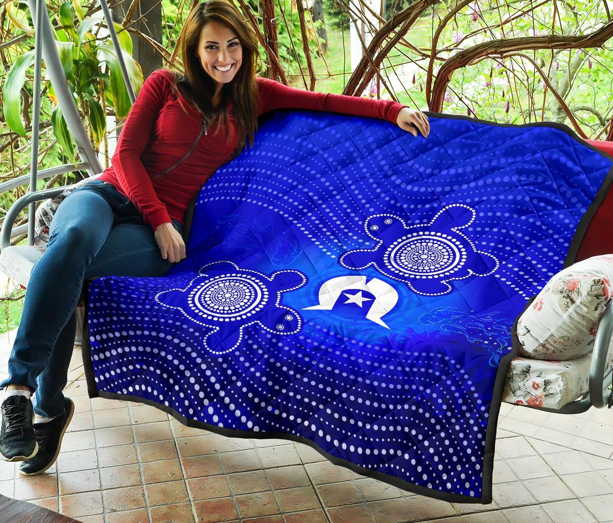 torres-strait-islanders-premium-quilt-torres-symbol-with-turtle
