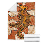 aboriginal-premium-blanket-indigenous-kangaroo-vintage-stye