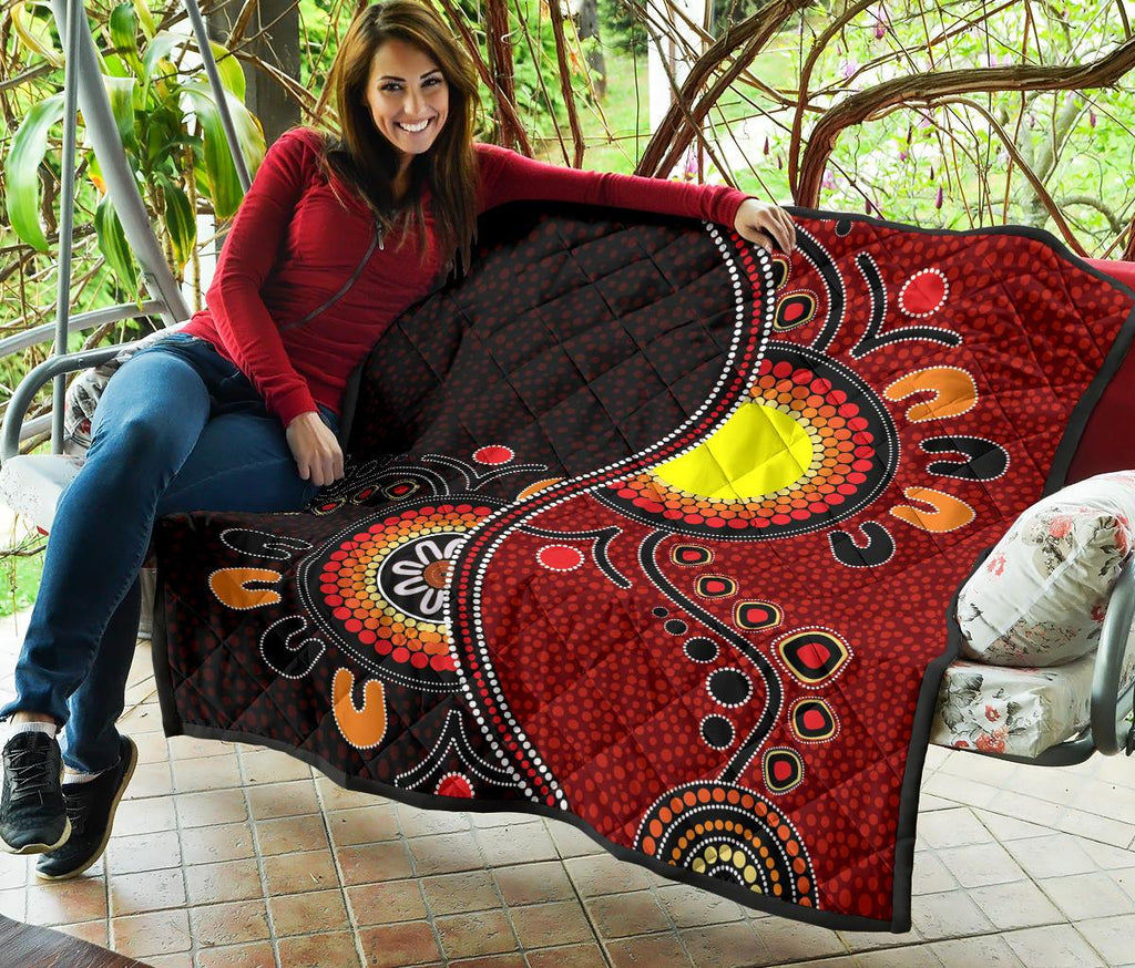 aboriginal-premium-quilt-australia-flag-dot-painting-art