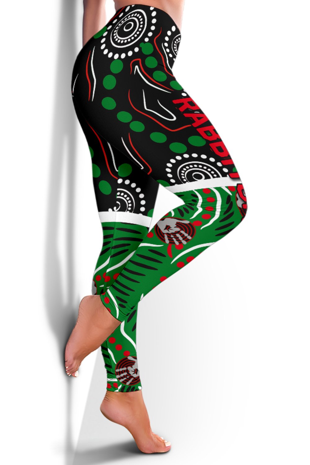 rabbitohs-womens-leggings-aboriginal
