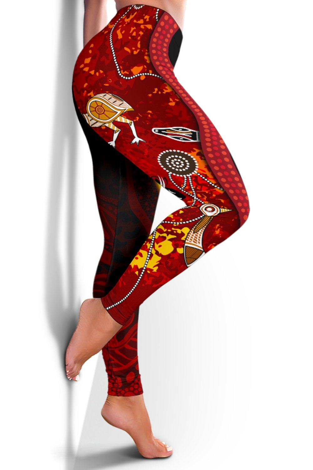 aboriginal-leggings-red-indigenous-flag