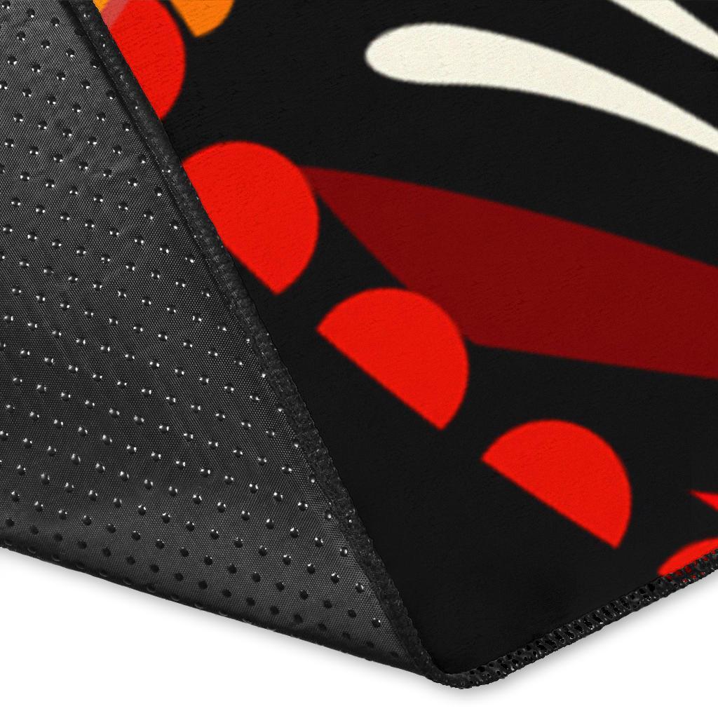 aboriginal-personalised-area-rug-aboriginal-boomerangs-with-dot-painting-pattern