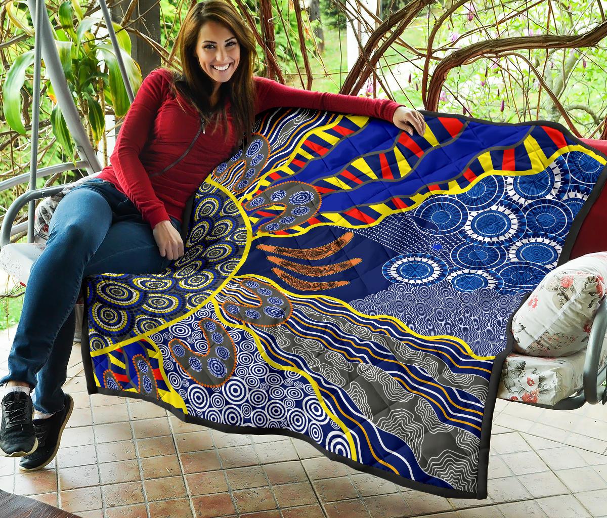 aboriginal-premium-quilt-australian-boomerang-dot-painting-art