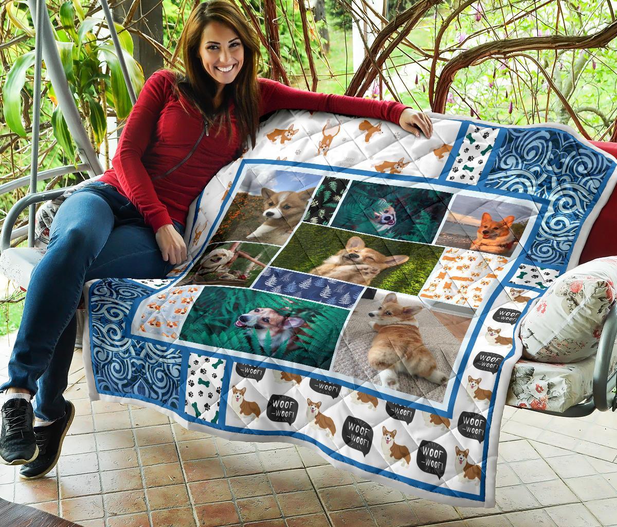 corgi-dog-with-fern-quilt
