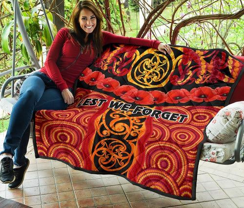 anzac-lest-we-forget-poppy-premium-quilt-new-zealand-maori-silver-fern-australia-aboriginal