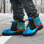 aboriginal-all-season-boots-aussie-indigenous-patterns-blue