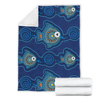 premium-blanket-indigenous-turtle-patterns