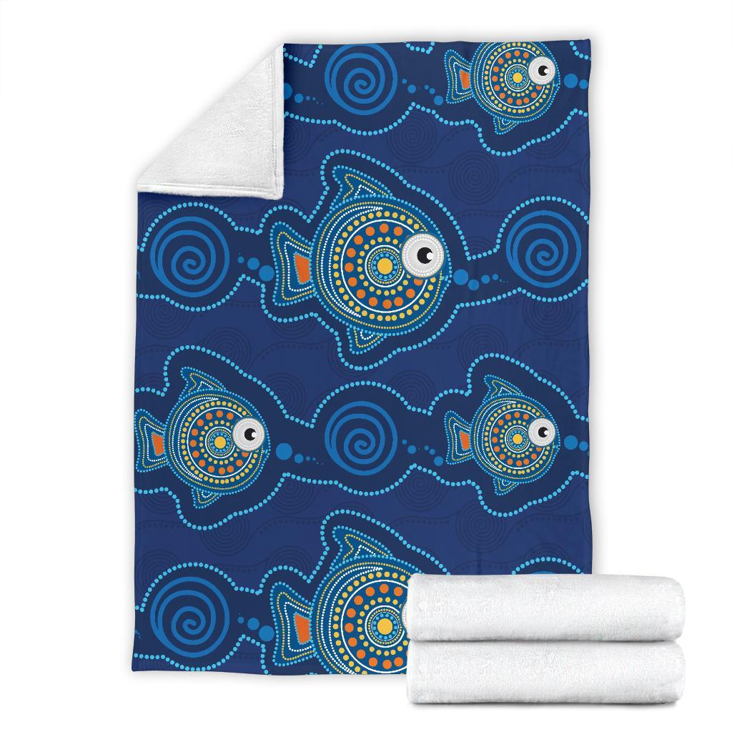 premium-blanket-indigenous-turtle-patterns