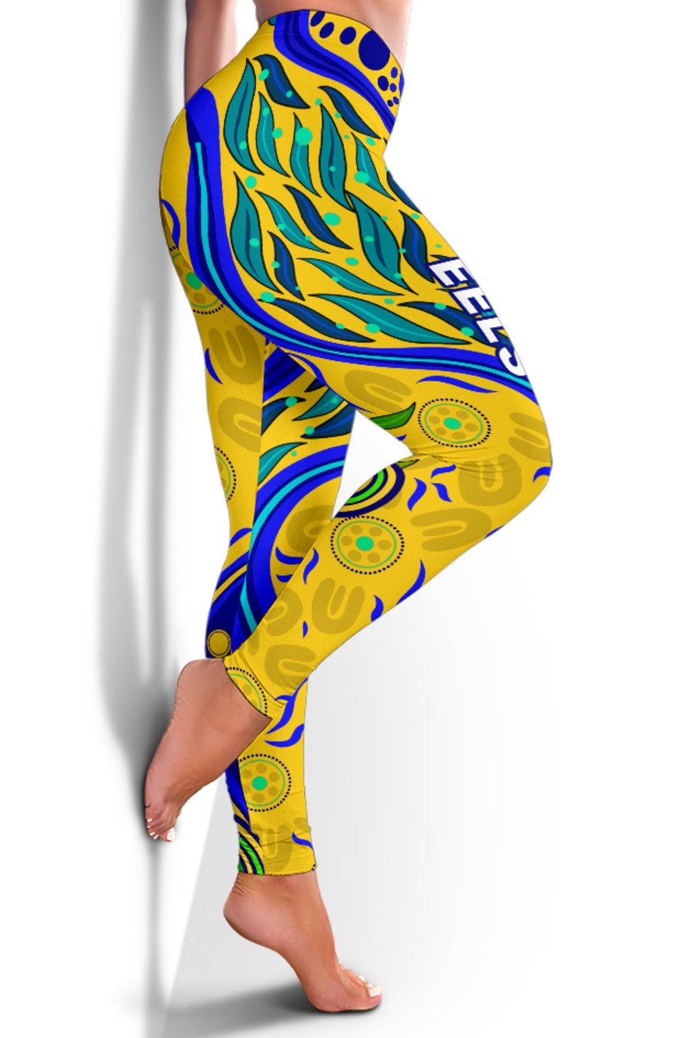 eels-indigenous-special-women-leggings-version-gold