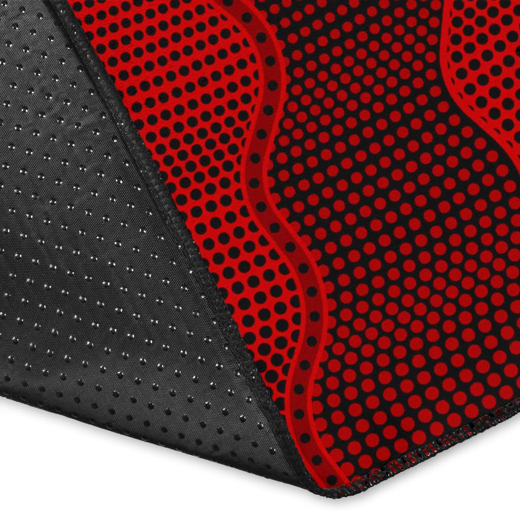 custom-aboriginal-area-rug-black-lives-matter-sun-dot-painting