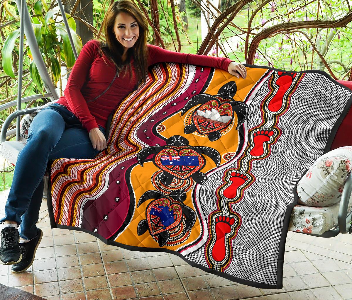 premium-quilt-aboriginal-patterns-quilt-turtle