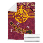 aboriginal-premium-blanket-aboriginal-platypus