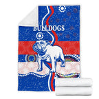 western-premium-blanket-bulldogs-unique-indigenous