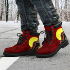 aboriginal-all-season-boots-australia-aboriginal-lives-matter-flag-circle-dot-painting-art