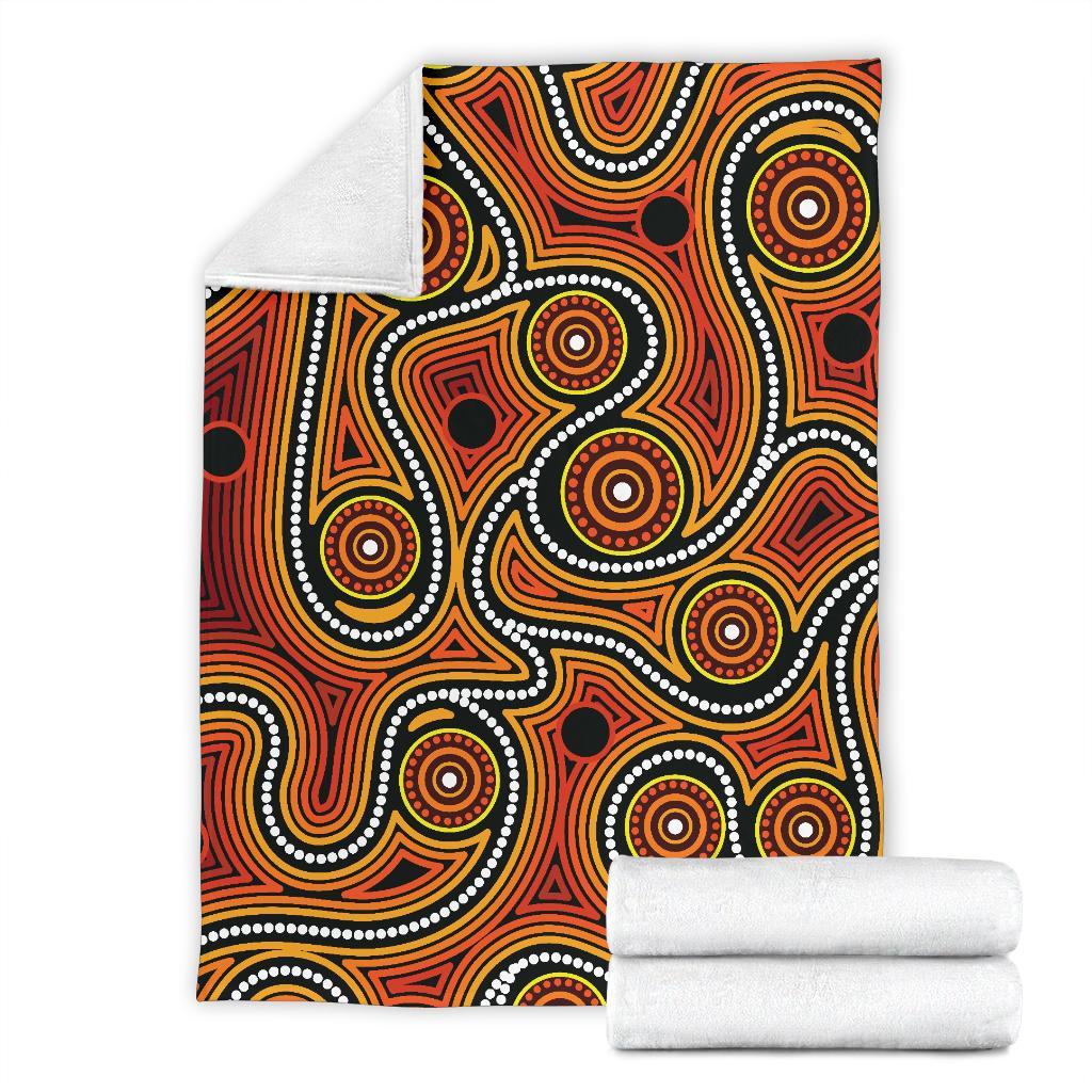 premium-blanket-indigenous-circle-dot-painting-ver01