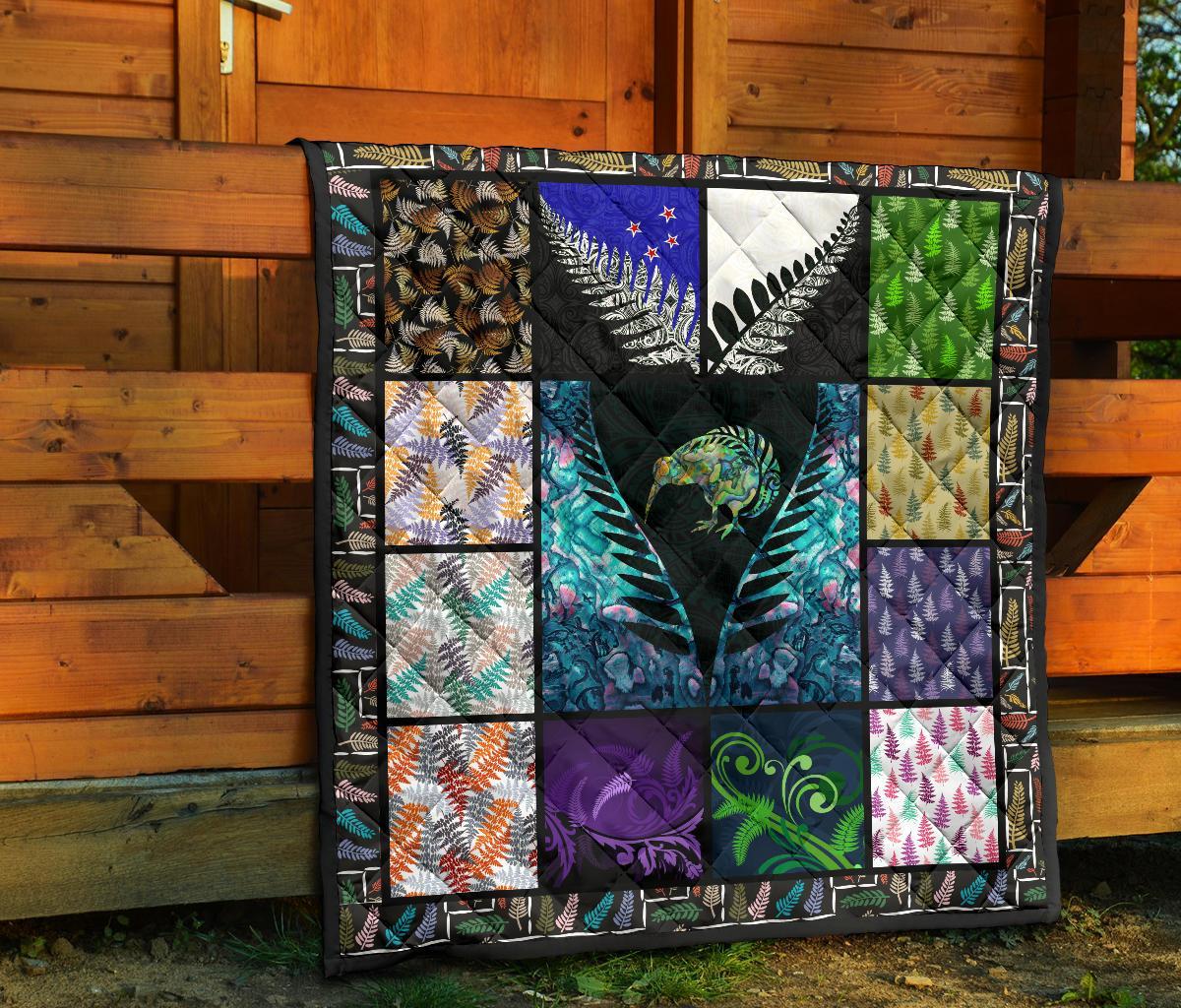 new-zealand-silver-fern-quilt-colorful