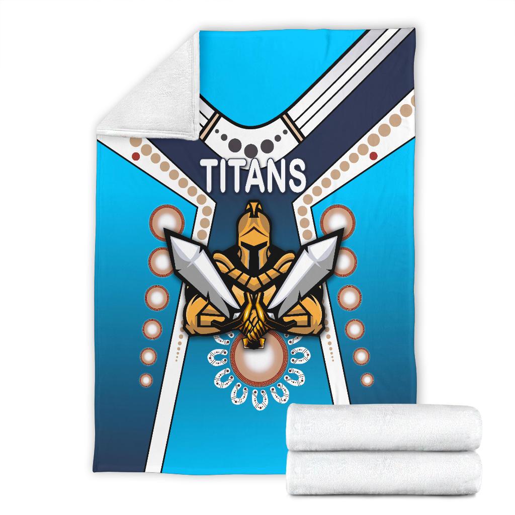 gold-coast-premium-blanket-titans-gladiator-simple-indigenous