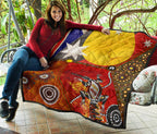 premium-quilt-aboriginal-dot-painting-flags-crocodile