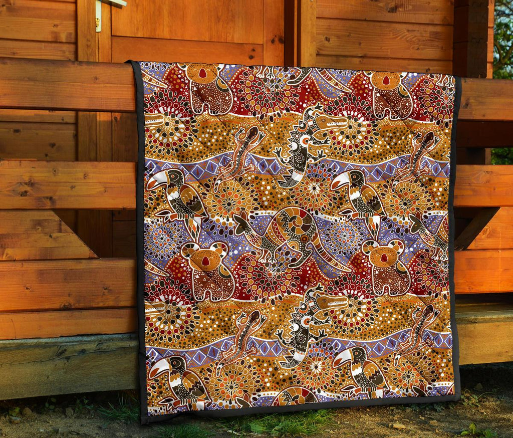 premium-quilts-aboriginal-patterns-coverlets-australian-animals
