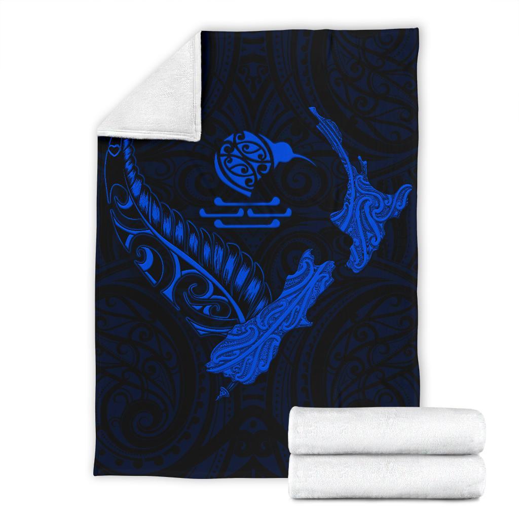 new-zealand-heart-premium-blanket-map-kiwi-mix-silver-fern-blue