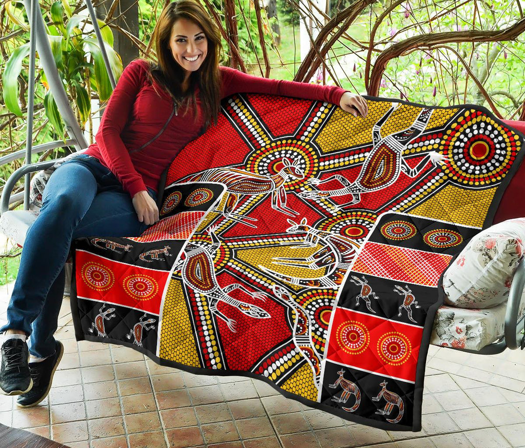 aboriginal-premium-quilt-kangaroo-dot-painting-patterns