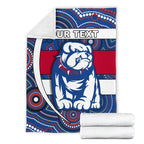 custom-personalised-western-football-bulldogs-premium-blanket-redamancy-indigenous-australian