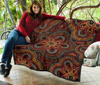 aboriginal-premium-quilt-aboriginal-dot-painting-flowers-style-ver02