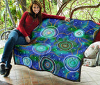 aboriginal-premium-quilt-indigenous-turtle-dreaming