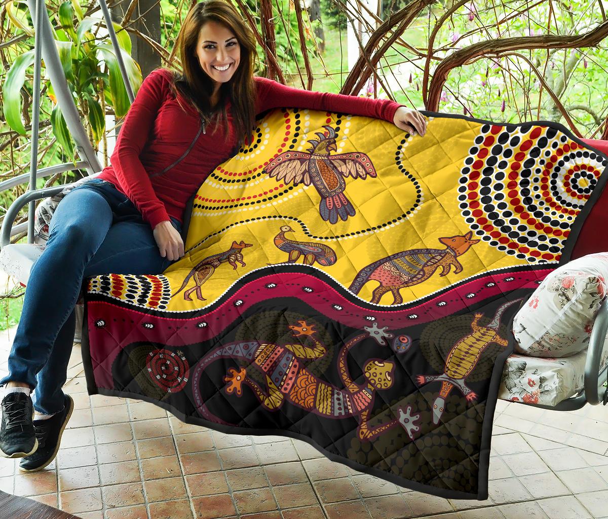 aboriginal-premium-quilt-indigenous-animals-life-art